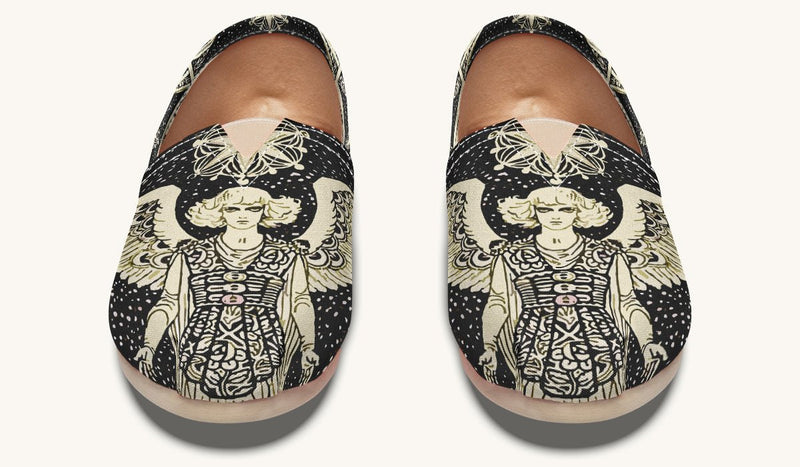 Call Upon the Star Cream Casual Shoes - Jaded Lament