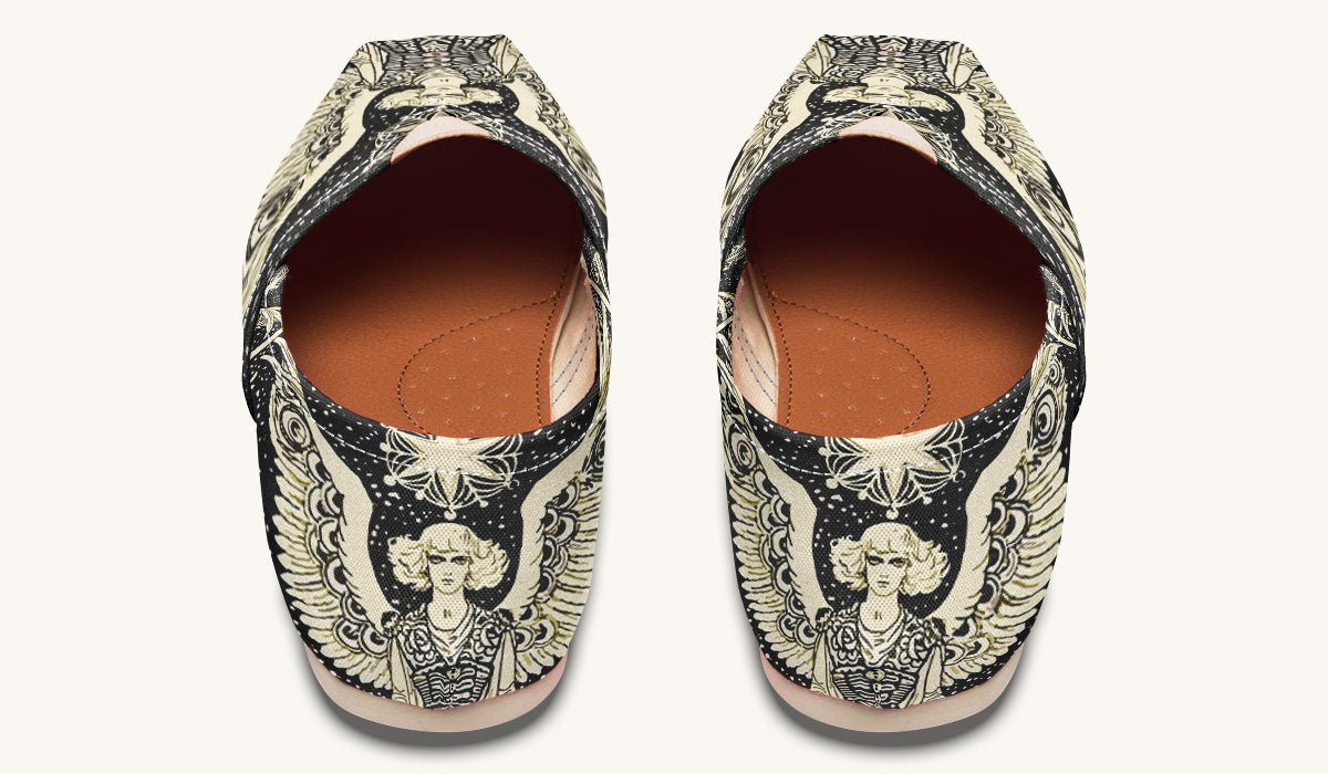 Call Upon the Star Cream Casual Shoes - Jaded Lament