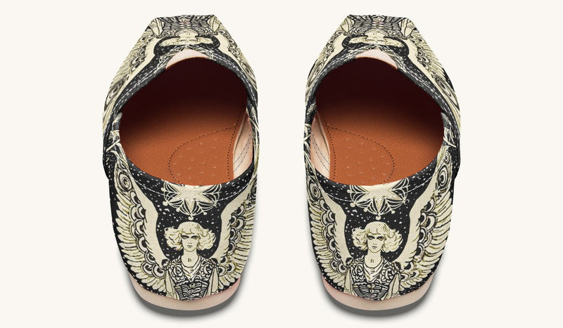 Call Upon the Star Cream Casual Shoes - Jaded Lament