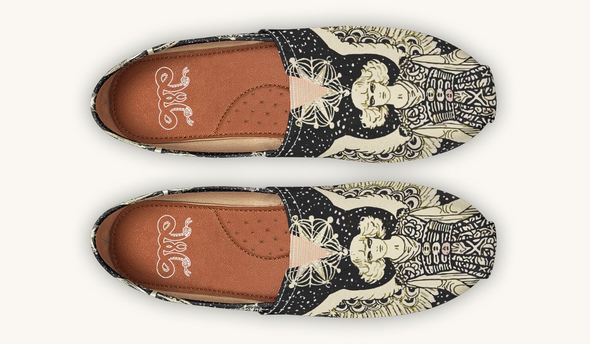 Call Upon the Star Cream Casual Shoes - Jaded Lament