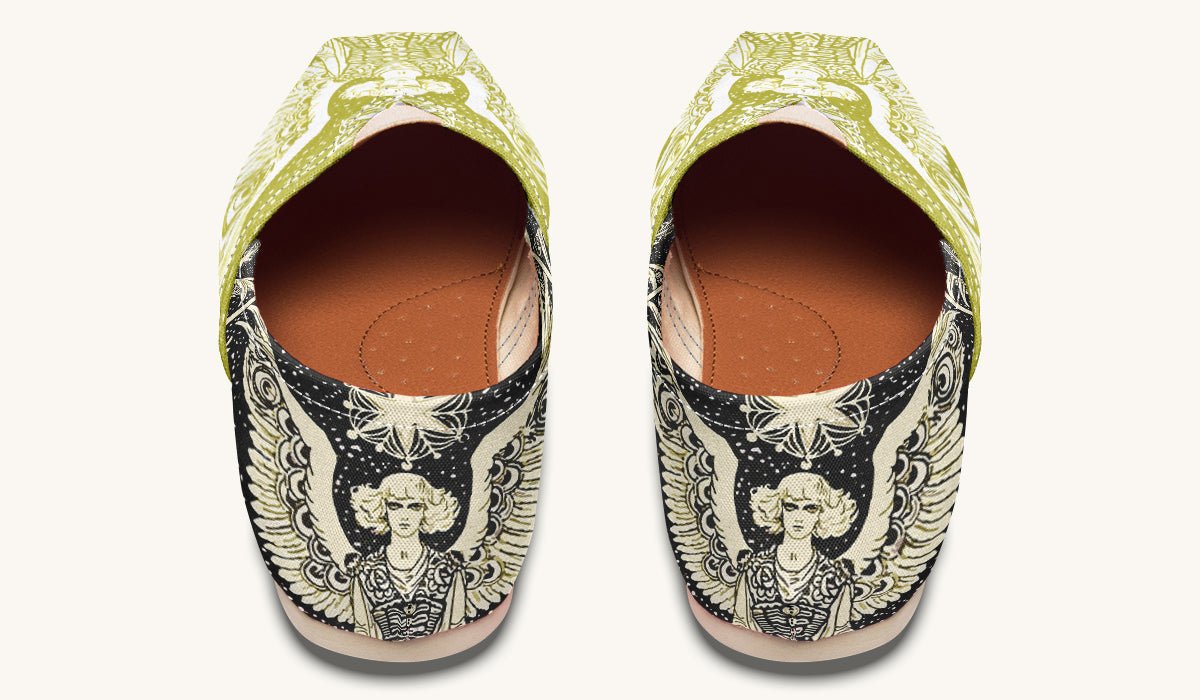 Call Upon the Star Green White Casual Shoes - Jaded Lament