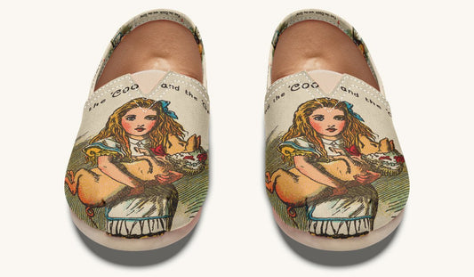 Cradle The Pig Alice in Wonderland Casual Shoes - Jaded Lament