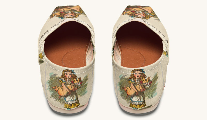 Cradle The Pig Alice in Wonderland Casual Shoes - Jaded Lament