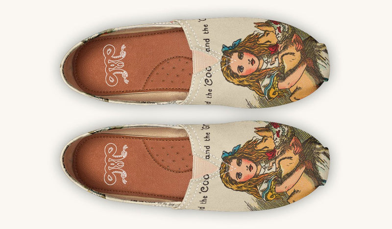 Cradle The Pig Alice in Wonderland Casual Shoes - Jaded Lament