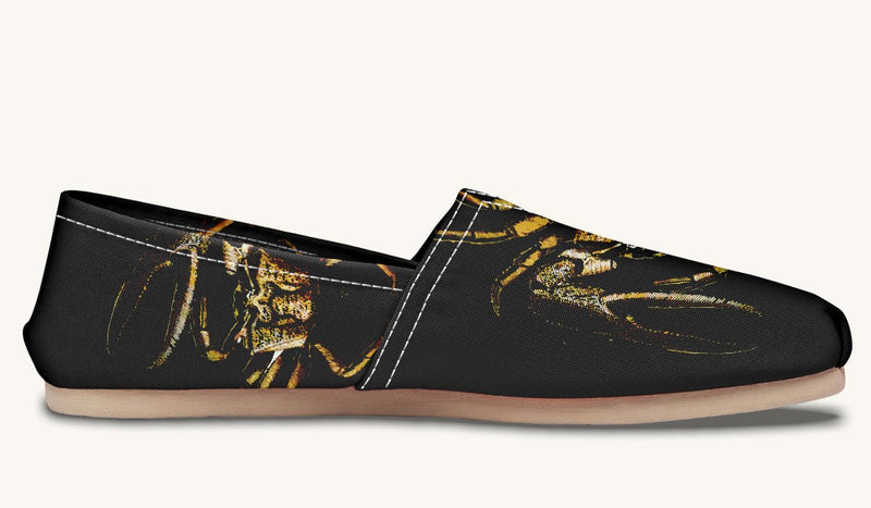 Crawl The Sea of Stars Black Casual Shoes - Jaded Lament