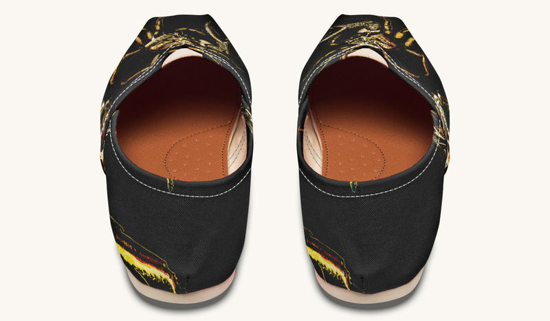 Crawl The Sea of Stars Black Casual Shoes - Jaded Lament