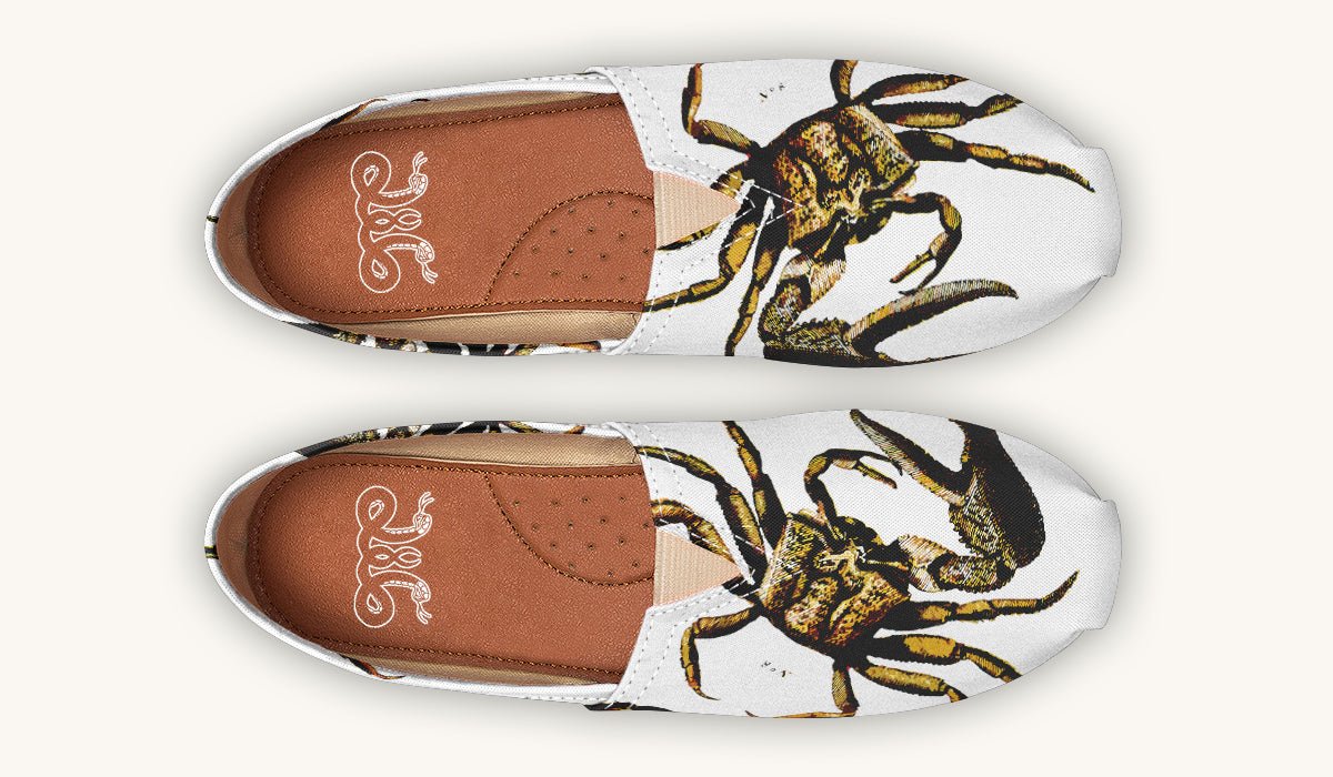 Crawl The Sea of Stars White and Purple Casual Shoes - Jaded Lament