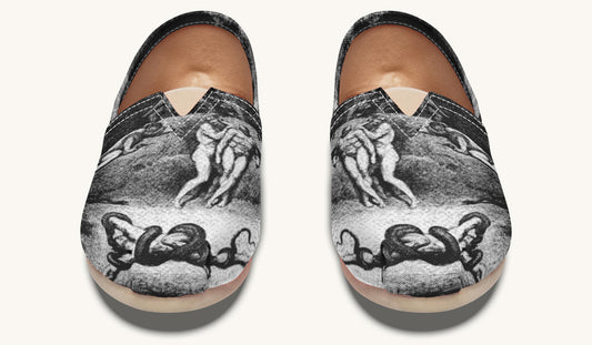 Taken and Twisted Casual Shoes - Jaded Lament