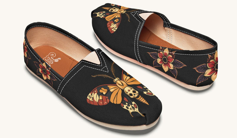 Deathmoth Casual Shoes - Jaded Lament