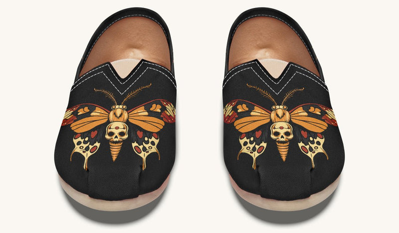 Deathmoth Casual Shoes - Jaded Lament