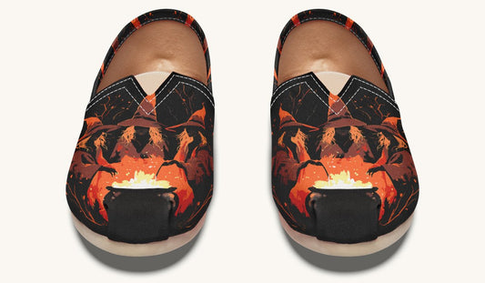 Double Double Toil And Trouble Casual Shoes - Jaded Lament