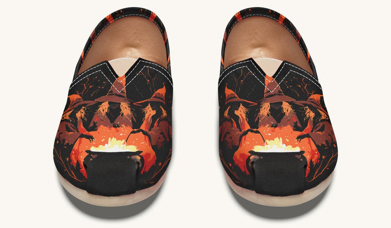 Double Double Toil And Trouble Casual Shoes - Jaded Lament