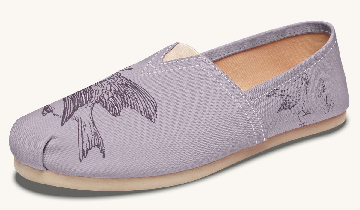 Feather And Cloud Casual Shoes - Jaded Lament
