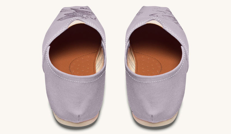 Feather And Cloud Casual Shoes - Jaded Lament