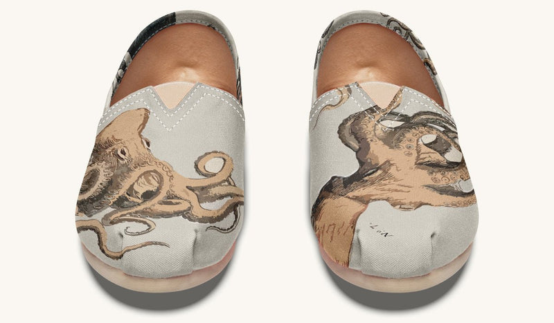 Kraken Unleashed Light Brown Casual Shoes - Jaded Lament