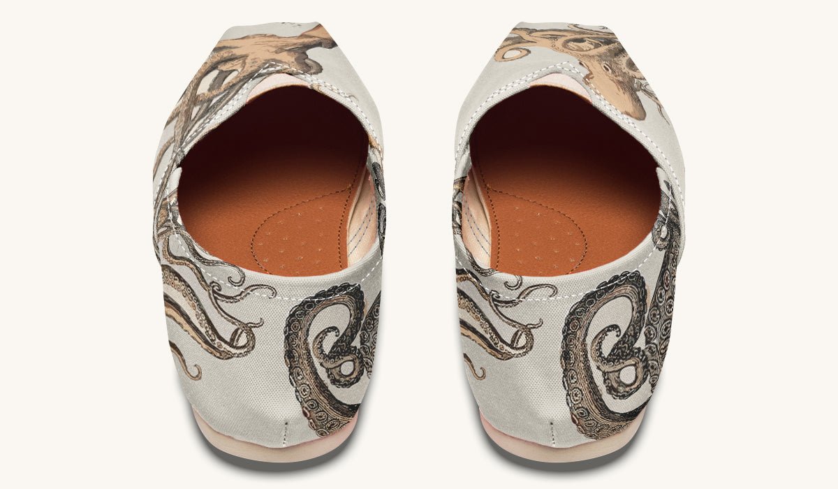 Kraken Unleashed Light Brown Casual Shoes - Jaded Lament