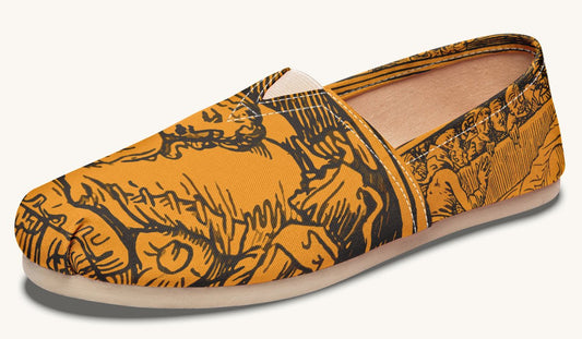 Lament Of The Carved Casual Shoes - Jaded Lament