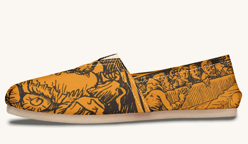 Lament Of The Carved Casual Shoes - Jaded Lament