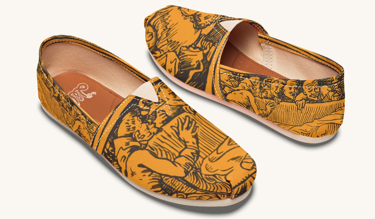 Lament Of The Carved Casual Shoes - Jaded Lament