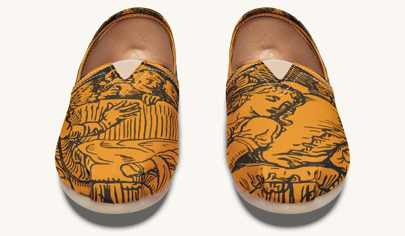 Lament Of The Carved Casual Shoes - Jaded Lament