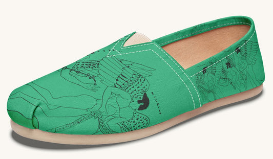 Love Gods in Flight Casual Shoes - Jaded Lament