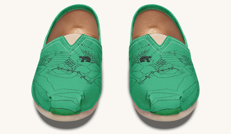 Love Gods in Flight Casual Shoes - Jaded Lament