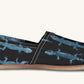 March of the Lizards Blue Black Casual Shoes - Jaded Lament