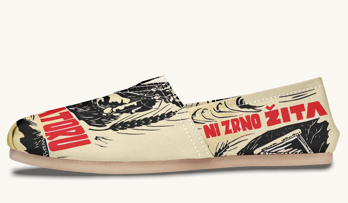 Not A Grain Of Wheat To The Occupier Casual Shoes - Jaded Lament