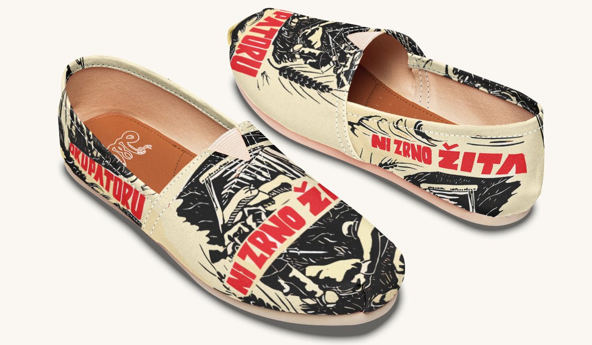 Not A Grain Of Wheat To The Occupier Casual Shoes - Jaded Lament