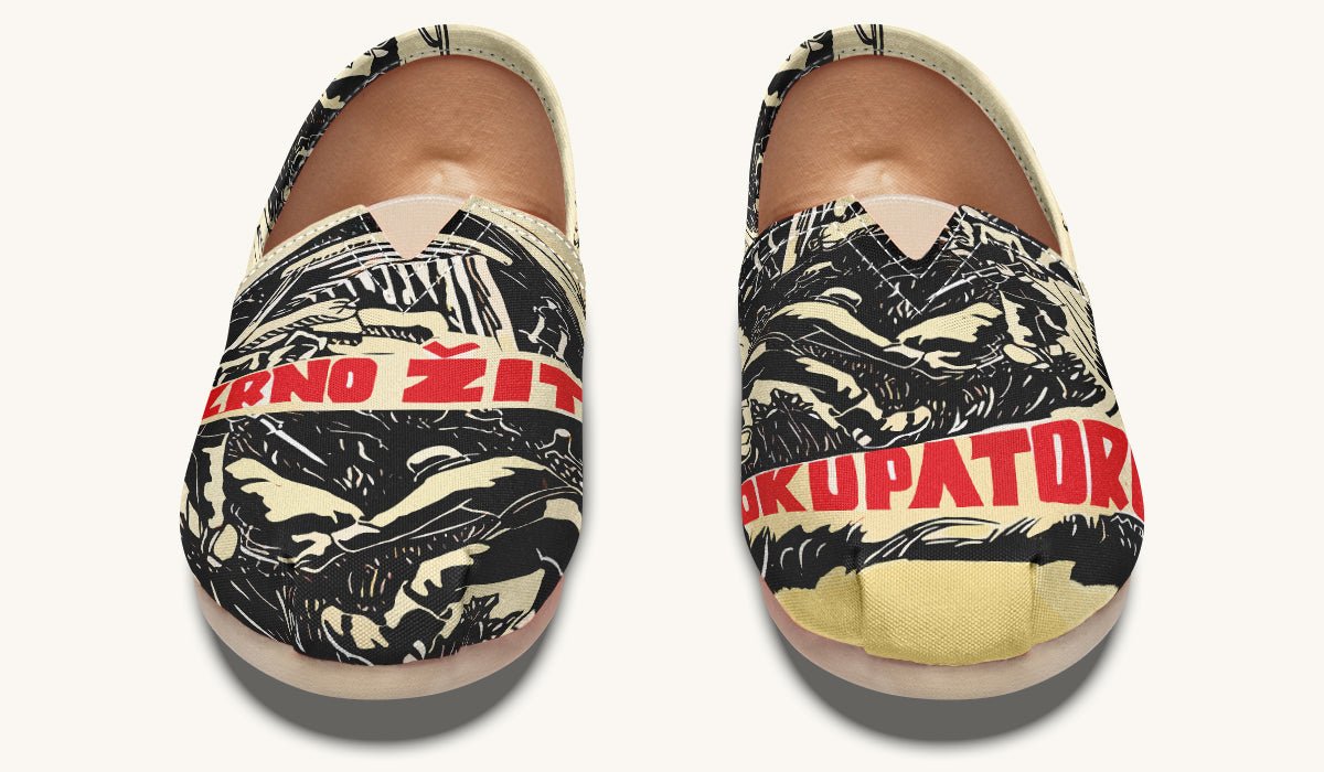 Not A Grain Of Wheat To The Occupier Casual Shoes - Jaded Lament