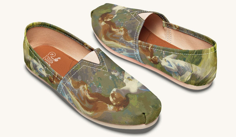 Ophelia in the River Casual Shoes - Jaded Lament
