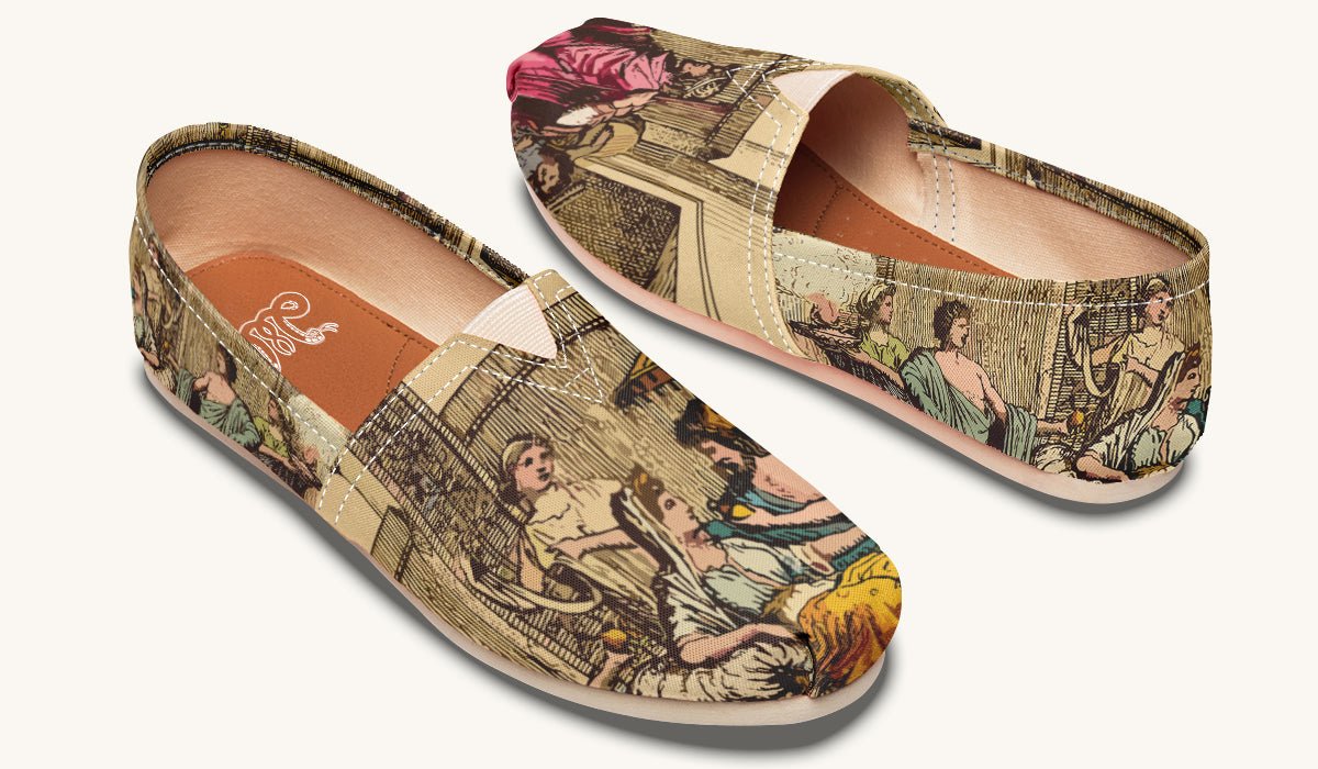 She Waited On Ithaca Casual Shoes - Jaded Lament