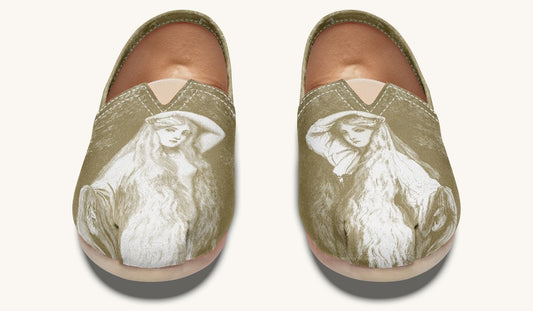 She Watched the Bones Sink Casual Shoes - Jaded Lament