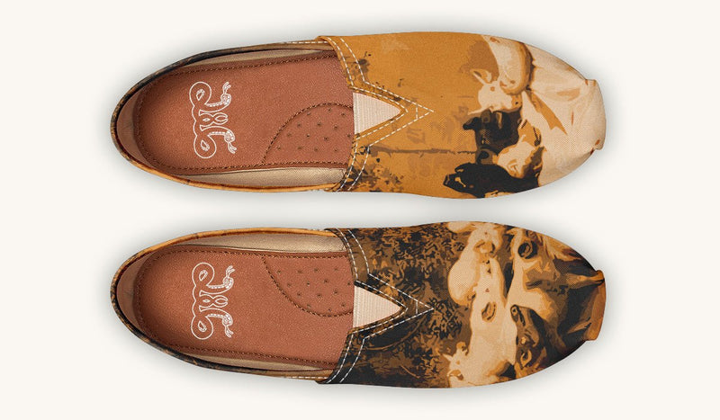 Swine Eyed And Listening To Circe Casual Shoes - Jaded Lament