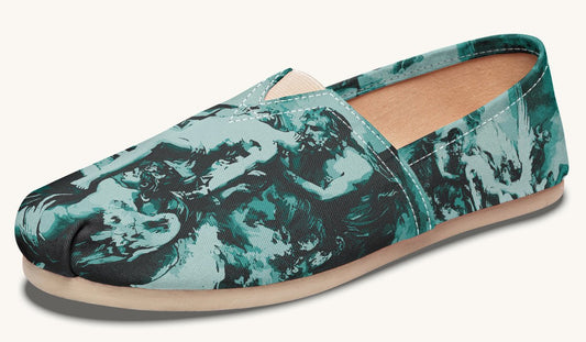 The Gods Bore Him Away Casual Shoes - Jaded Lament