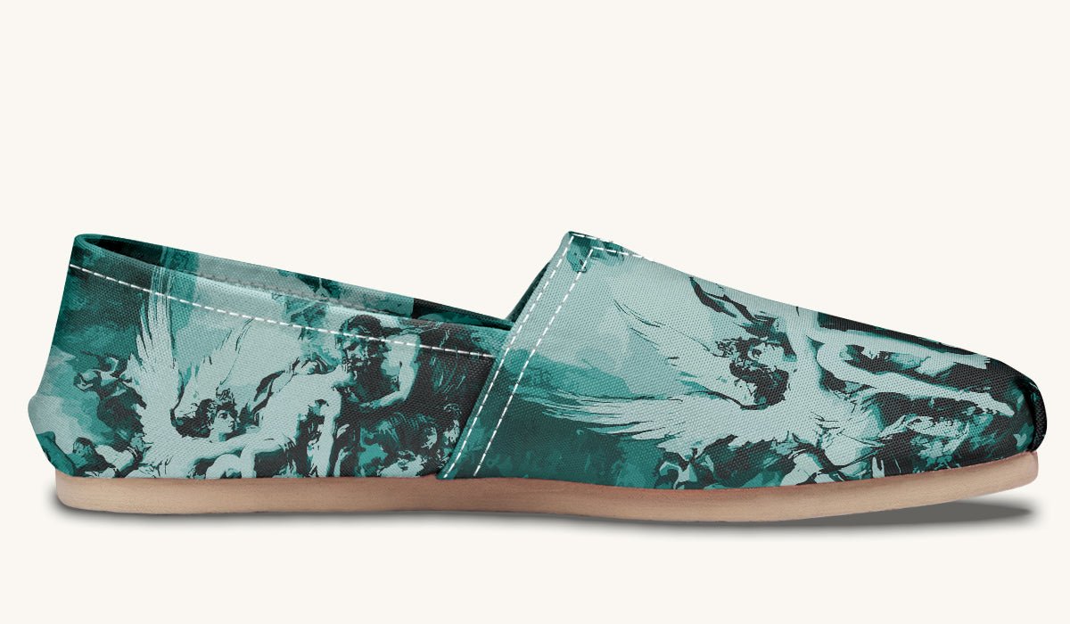 The Gods Bore Him Away Casual Shoes - Jaded Lament