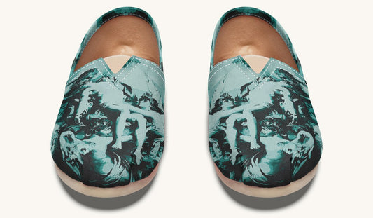 The Gods Bore Him Away Casual Shoes - Jaded Lament