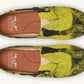 The Sloth Stays Yellow Black Casual Shoes - Jaded Lament