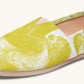 The Sloth Stays Yellow White Casual Shoes - Jaded Lament