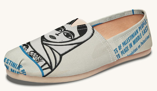 The Watching Woman Casual Shoes - Jaded Lament