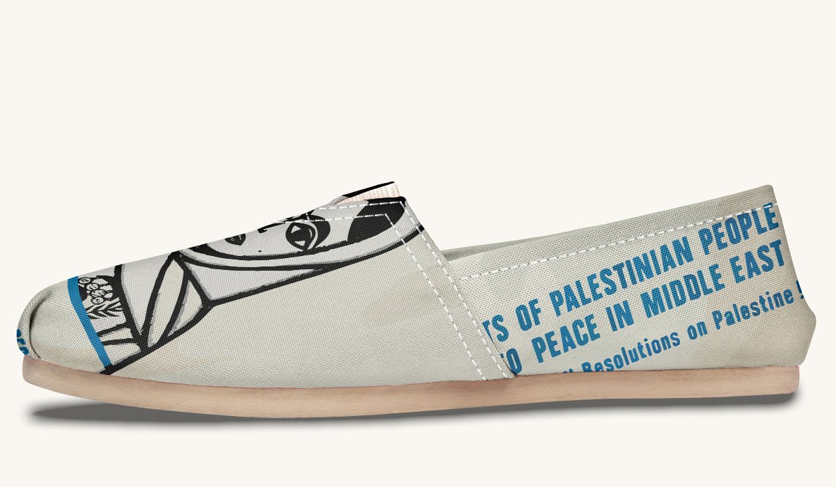 The Watching Woman Casual Shoes - Jaded Lament