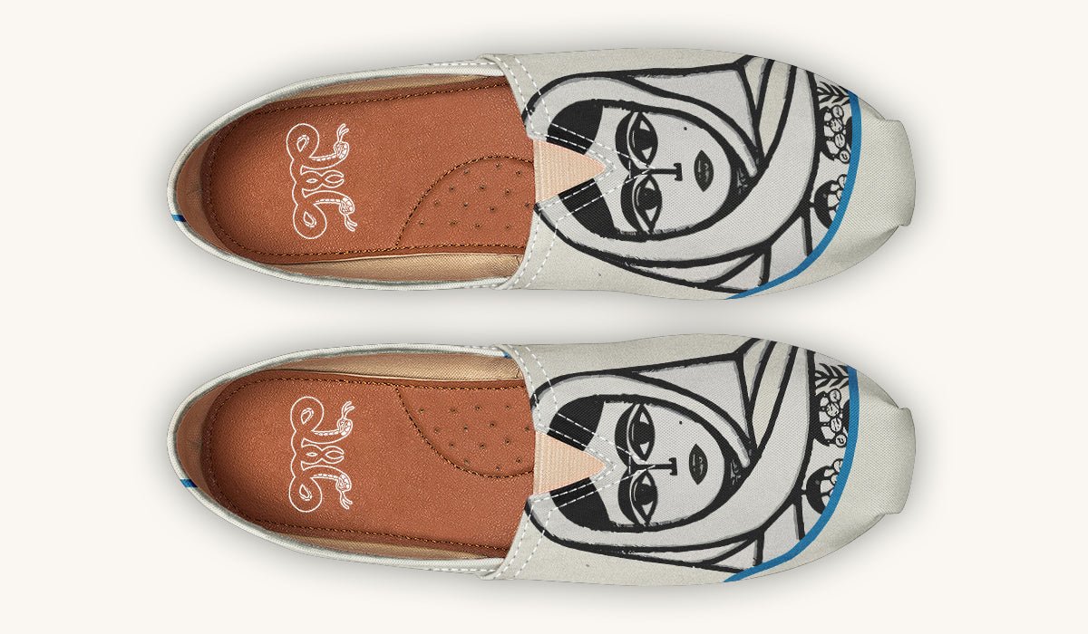 The Watching Woman Casual Shoes - Jaded Lament