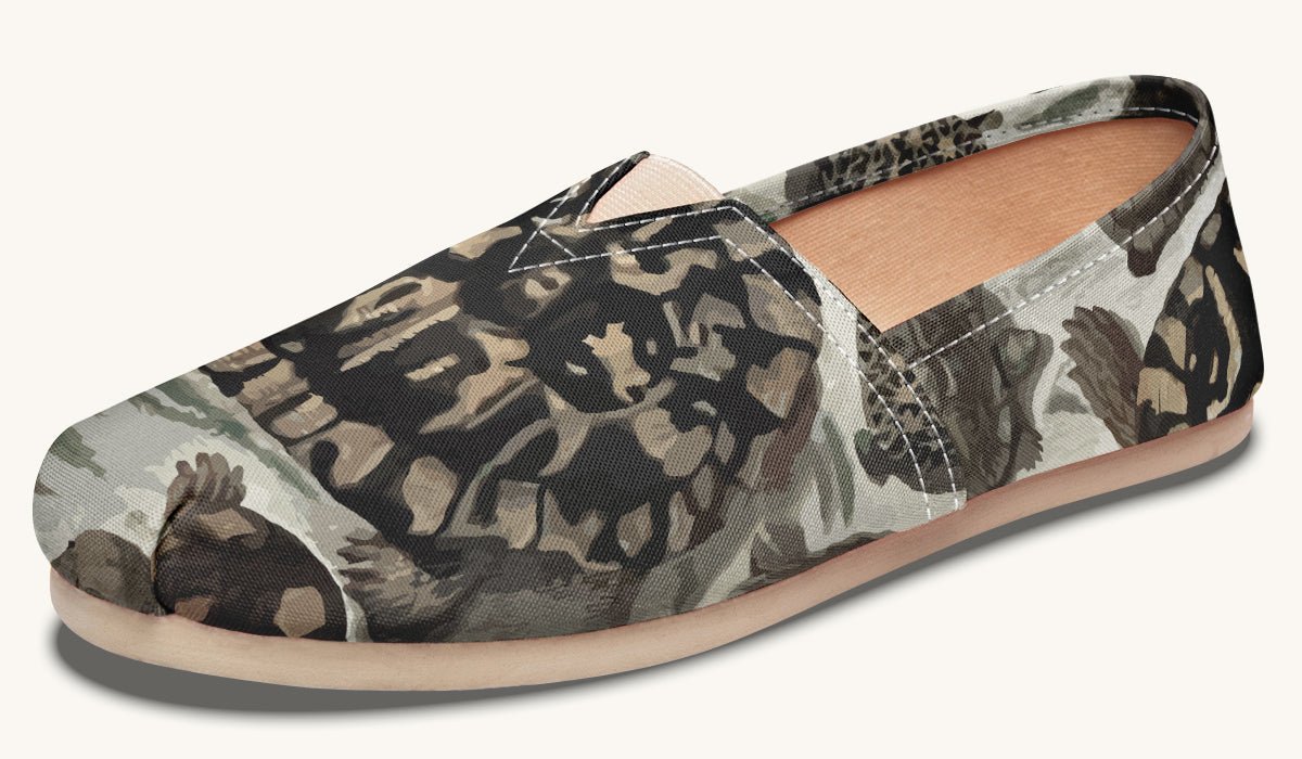 Turtle Time Desaturated Casual Shoes - Jaded Lament