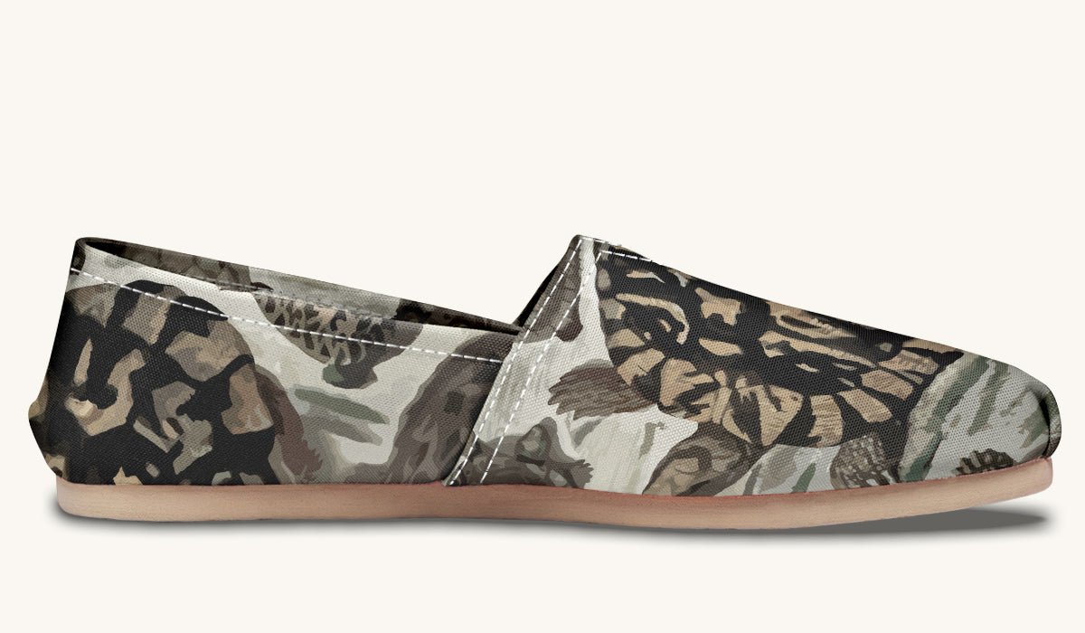 Turtle Time Desaturated Casual Shoes - Jaded Lament