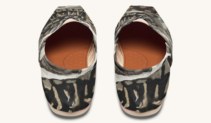 Turtle Time Desaturated Casual Shoes - Jaded Lament