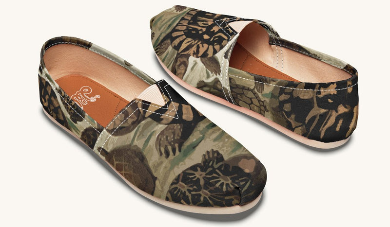 Turtle Time Vivid Casual Shoes - Jaded Lament