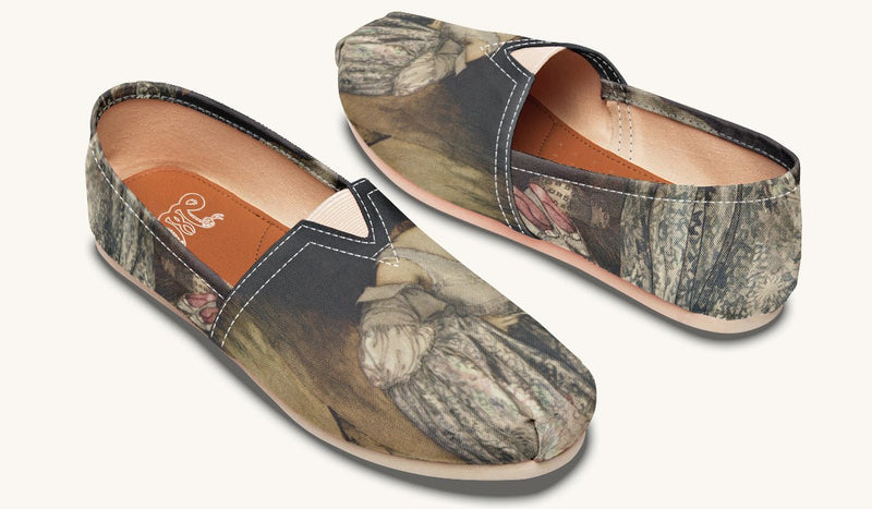 Where The Stars Touched Her Hem Casual Shoes - Jaded Lament