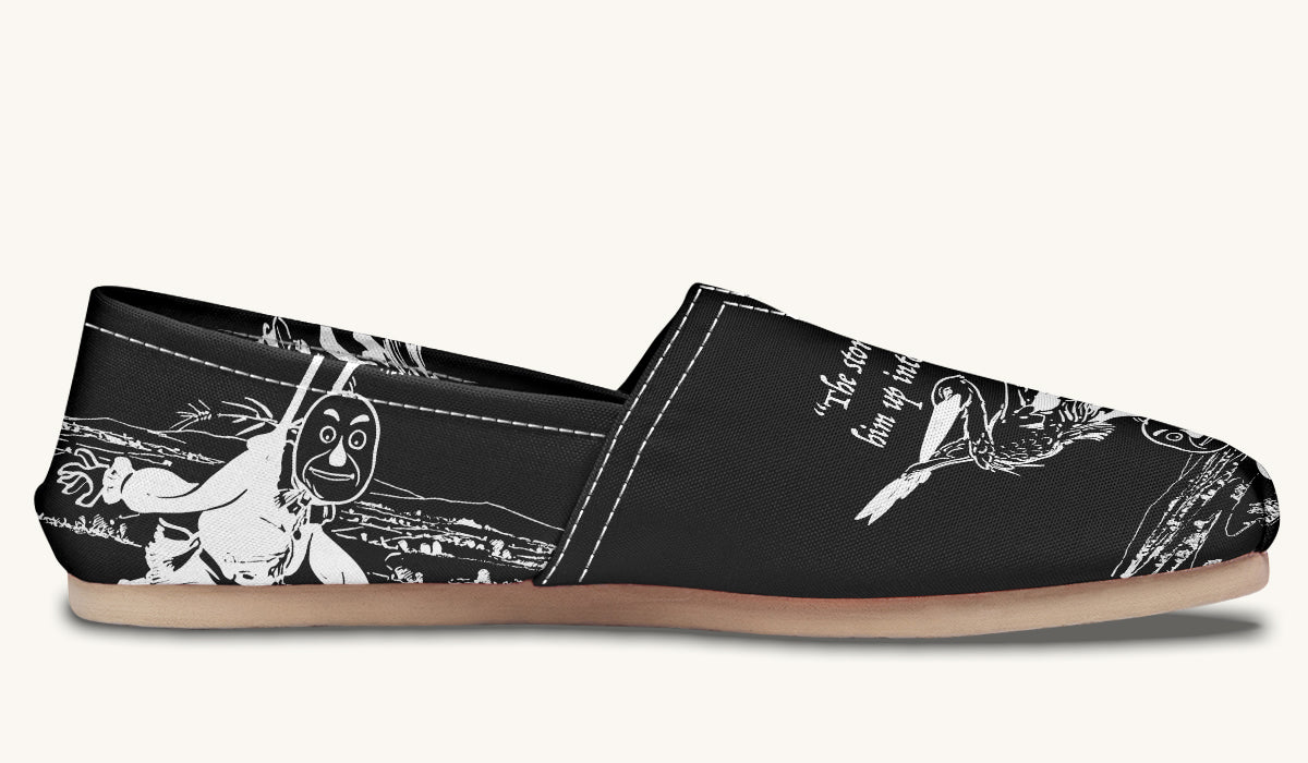 Woz Stork And Scarecrow Casual Shoes - Jaded Lament
