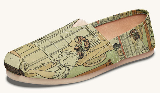 You May See Her If You Look This Way Classic Shoes - Jaded Lament