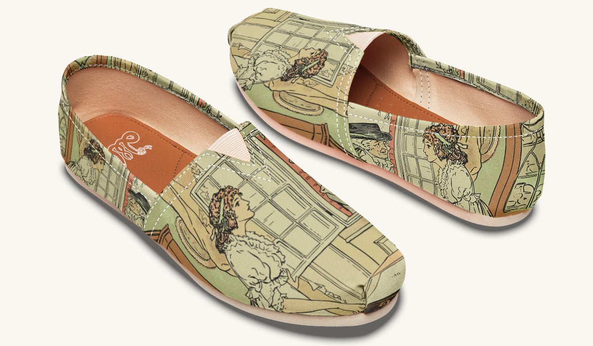 You May See Her If You Look This Way Classic Shoes - Jaded Lament